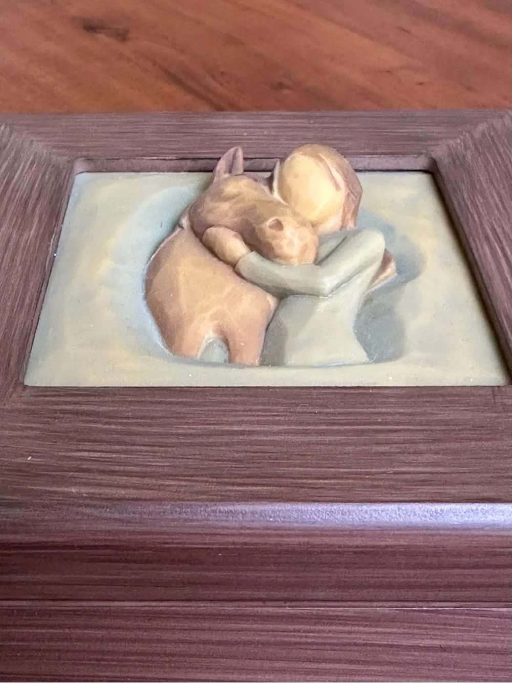 Willow Tree Quiet Strength Memory Box Equestrian Keepsake Box Cottagecore Decor